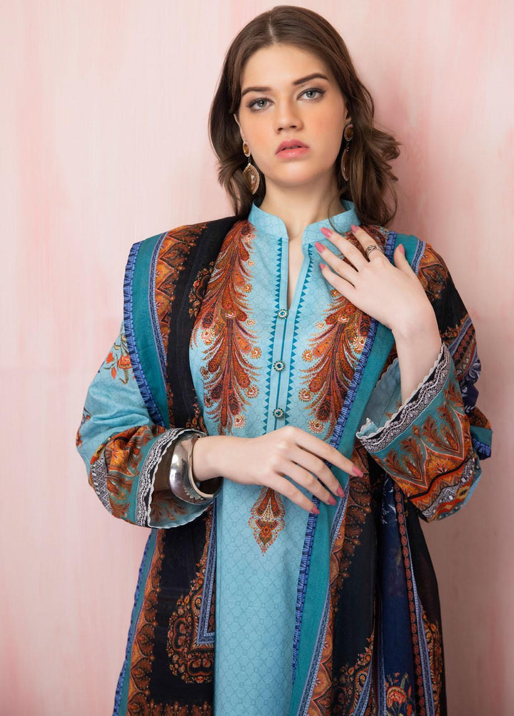 Salina By Regalia Textiles Printed Lawn Suits Unstitched 3 Piece RGT23-S5 06 - Summer Collection