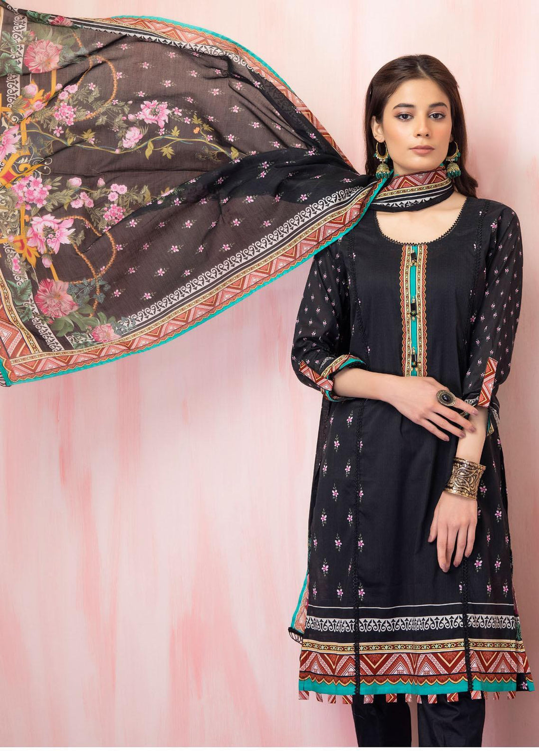 Salina By Regalia Textiles Printed Lawn Suits Unstitched 3 Piece RGT23-S5 07 - Summer Collection