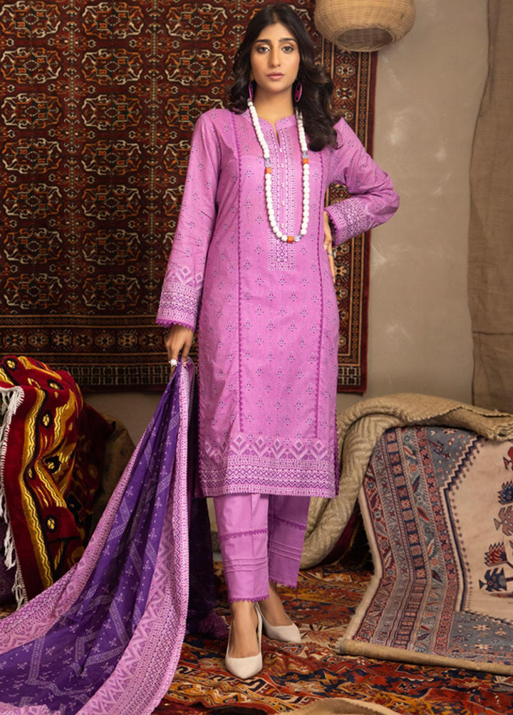 Salina By Regalia Textiles Printed Lawn Suits Unstitched 3 Piece RGT23SP D-01 - Summer Collection