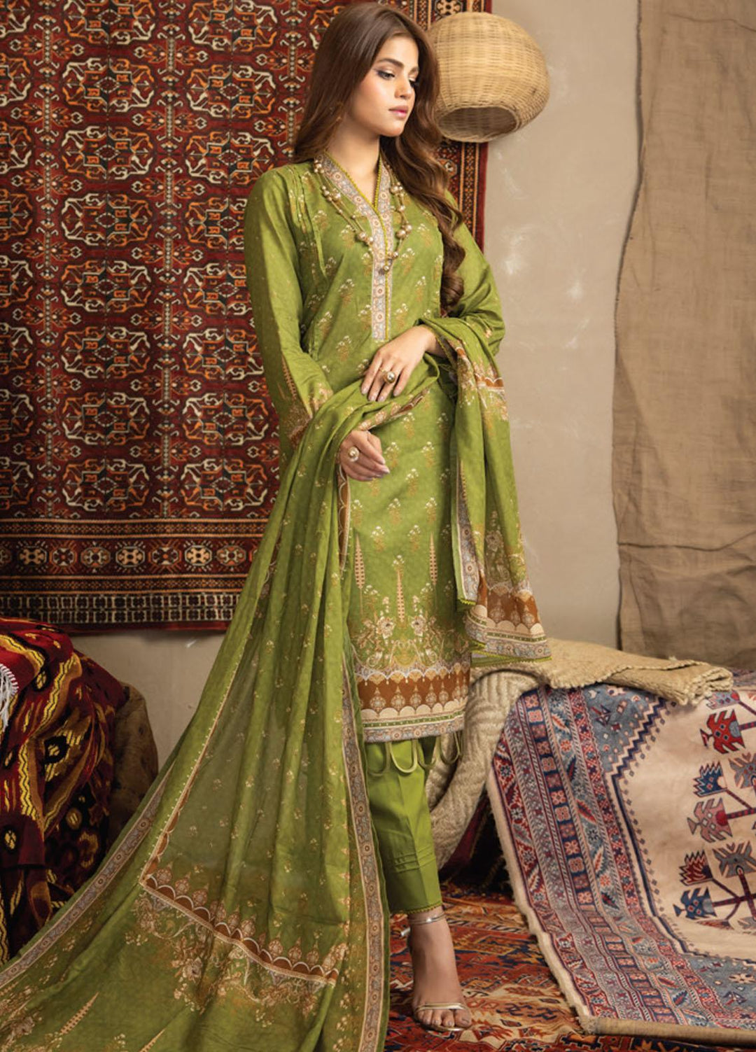 Salina By Regalia Textiles Printed Lawn Suits Unstitched 3 Piece RGT23SP D-02 - Summer Collection