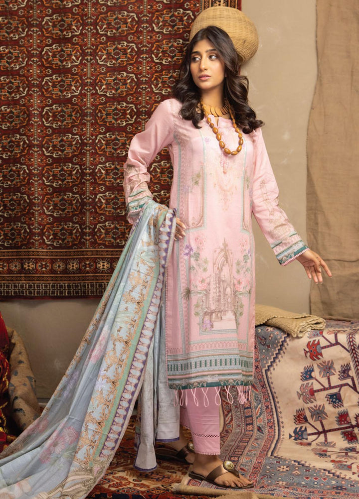 Salina By Regalia Textiles Printed Lawn Suits Unstitched 3 Piece RGT23SP D-03 - Summer Collection