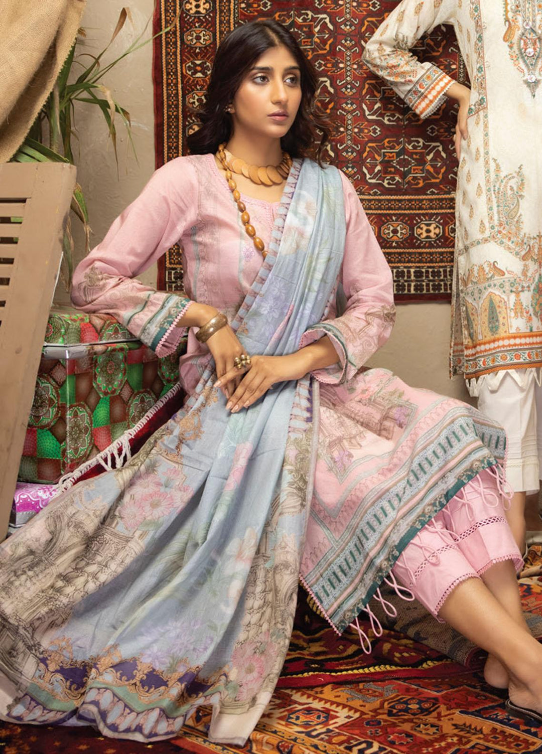 Salina By Regalia Textiles Printed Lawn Suits Unstitched 3 Piece RGT23SP D-03 - Summer Collection