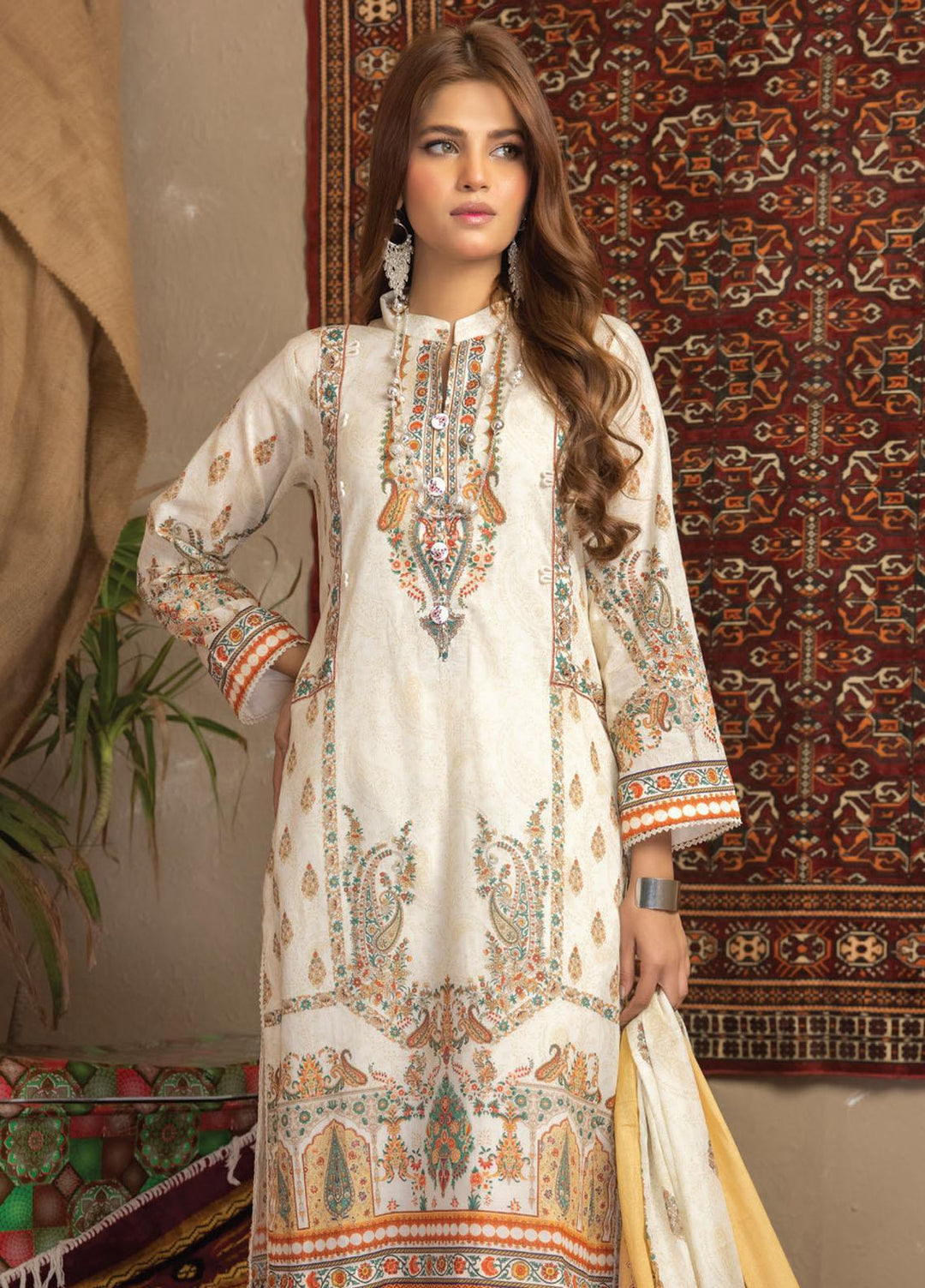 Salina By Regalia Textiles Printed Lawn Suits Unstitched 3 Piece RGT23SP D-04 - Summer Collection