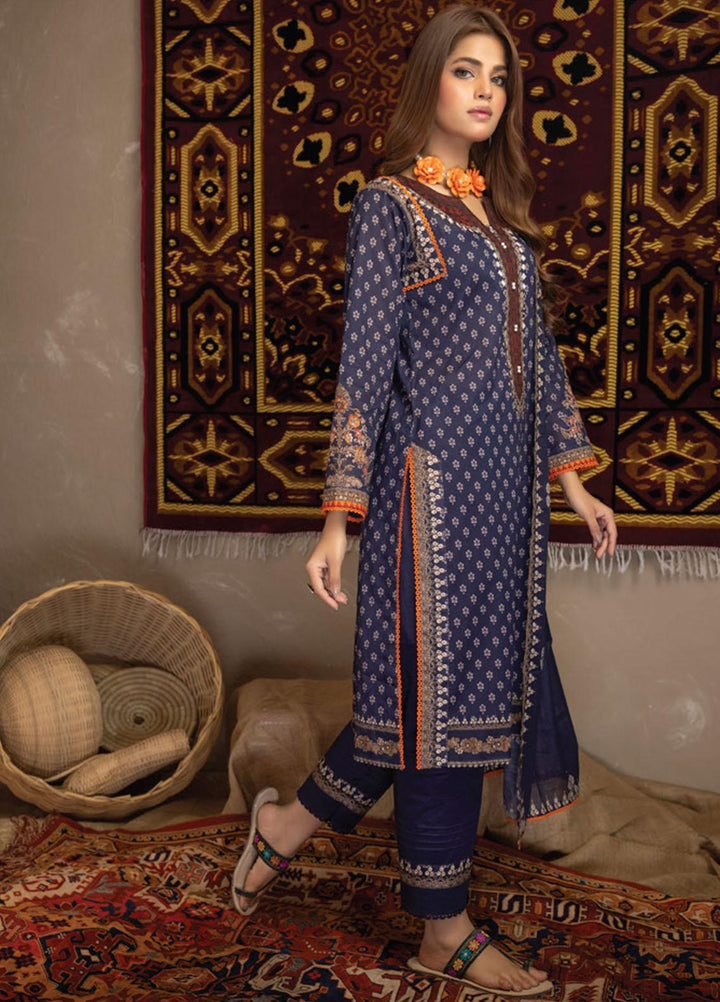 Salina By Regalia Textiles Printed Lawn Suits Unstitched 3 Piece RGT23SP D-08 - Summer Collection