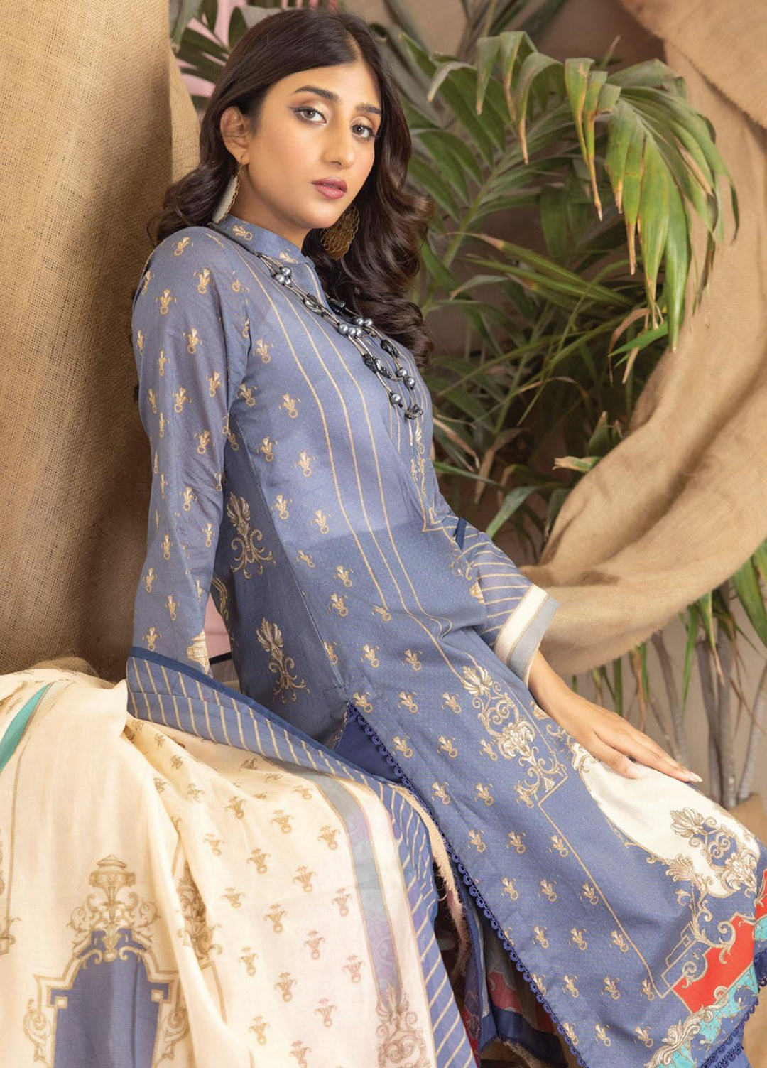 Salina By Regalia Textiles Printed Lawn Suits Unstitched 3 Piece RGT23SP D-09 - Summer Collection