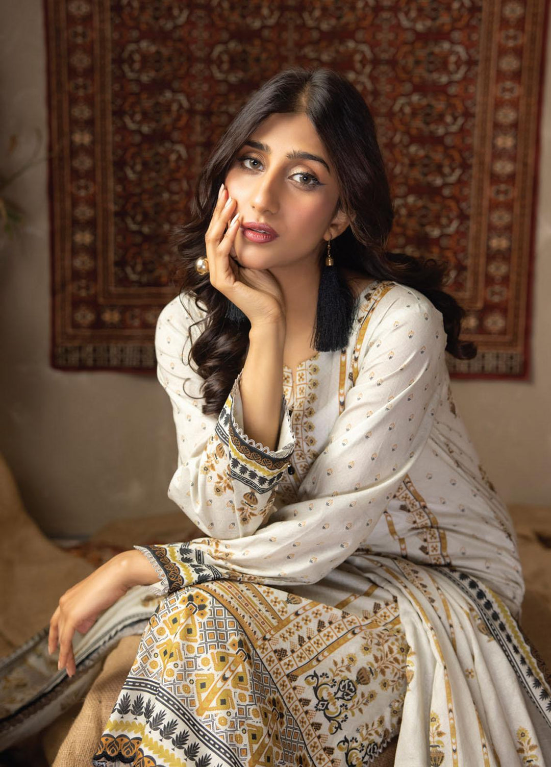 Salina By Regalia Textiles Printed Lawn Suits Unstitched 3 Piece RGT23SP D-10 - Summer Collection