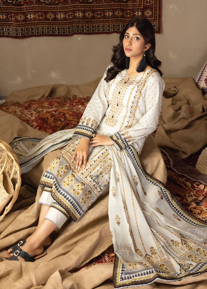 Salina By Regalia Textiles Printed Lawn Suits Unstitched 3 Piece RGT23SP D-10 - Summer Collection