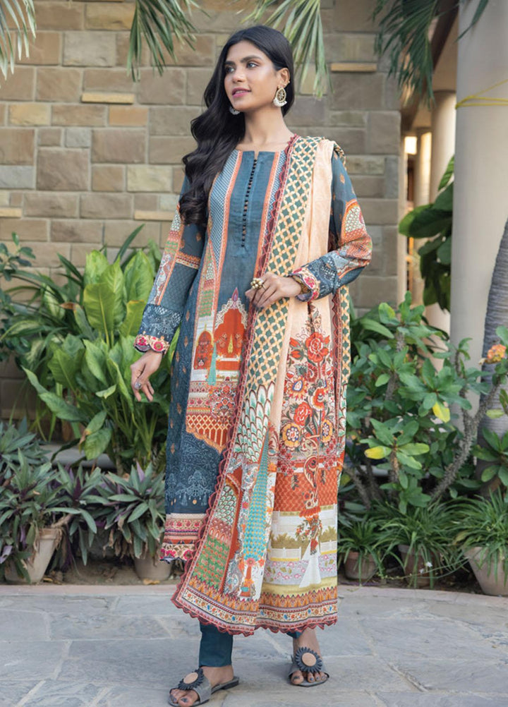 Salina By Regalia Textiles Printed Lawn Suits Unstitched 3 Piece RGT23SP D-11 - Summer Collection
