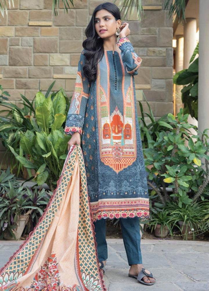 Salina By Regalia Textiles Printed Lawn Suits Unstitched 3 Piece RGT23SP D-11 - Summer Collection