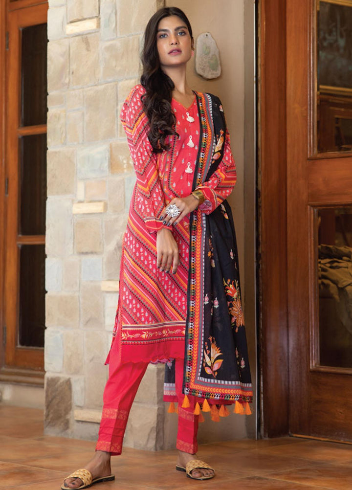 Salina By Regalia Textiles Printed Lawn Suits Unstitched 3 Piece RGT23SP D-14 - Summer Collection