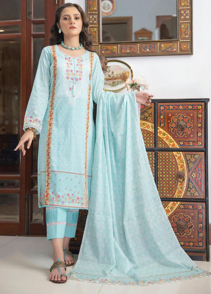 Salina By Regalia Textiles Printed Lawn Suits Unstitched 3 Piece RGT23-S14 01 - Summer Collection