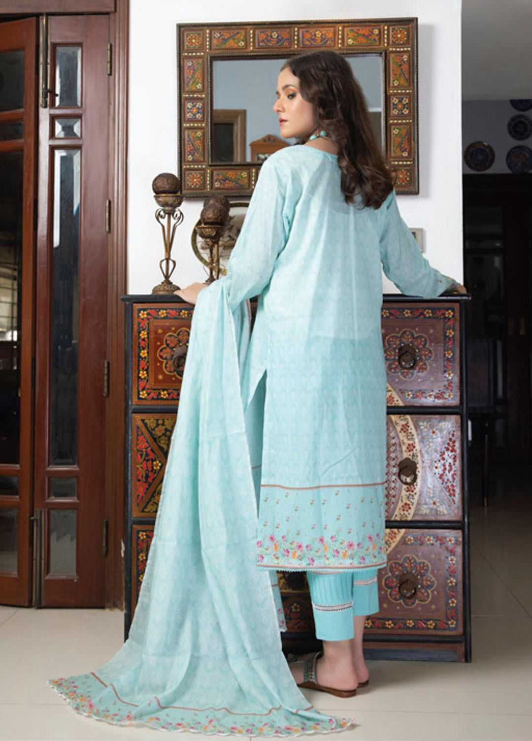Salina By Regalia Textiles Printed Lawn Suits Unstitched 3 Piece RGT23-S14 01 - Summer Collection