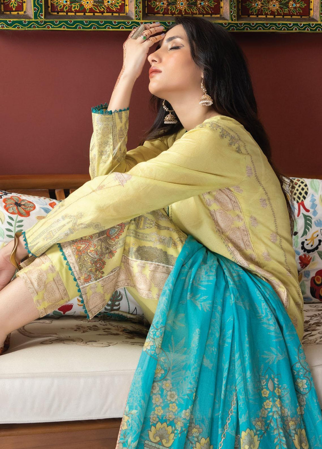 Salina By Regalia Textiles Printed Lawn Suits Unstitched 3 Piece RGT23-S14 10 - Summer Collection