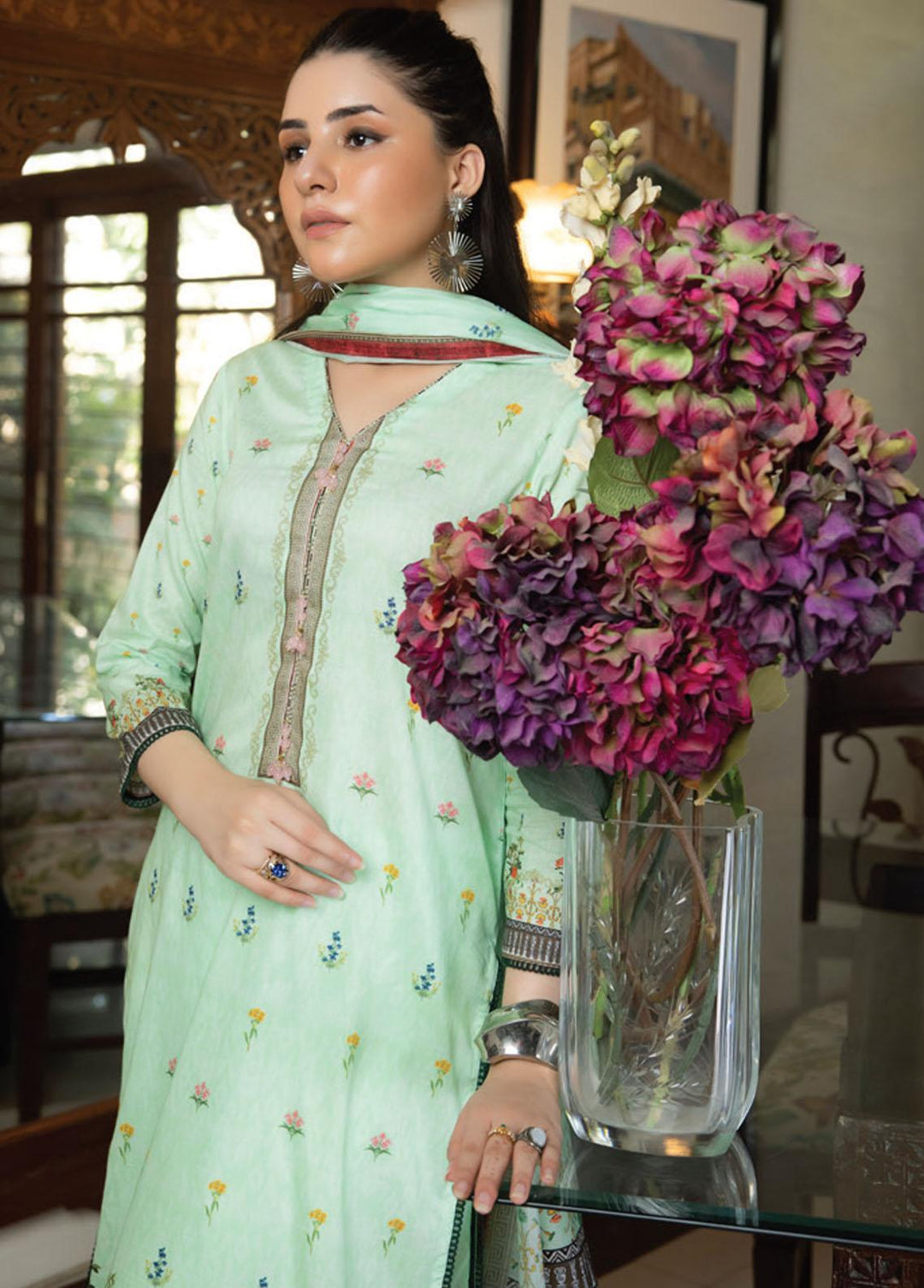 Salina By Regalia Textiles Printed Lawn Suits Unstitched 3 Piece RGT23-S14 05 - Summer Collection