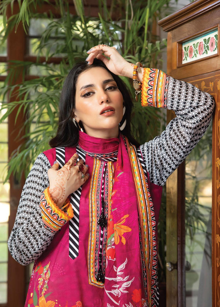 Salina By Regalia Textiles Printed Lawn Suits Unstitched 3 Piece RGT23-S14 07 - Summer Collection