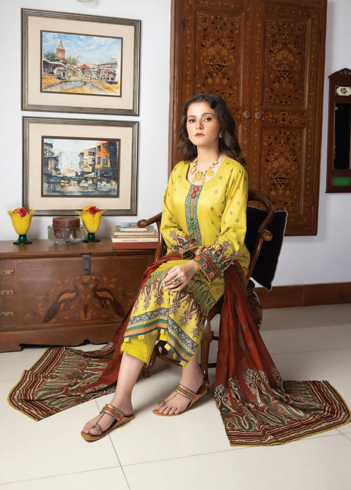 Salina By Regalia Textiles Printed Lawn Suits Unstitched 3 Piece RGT23-S14 09 - Summer Collection