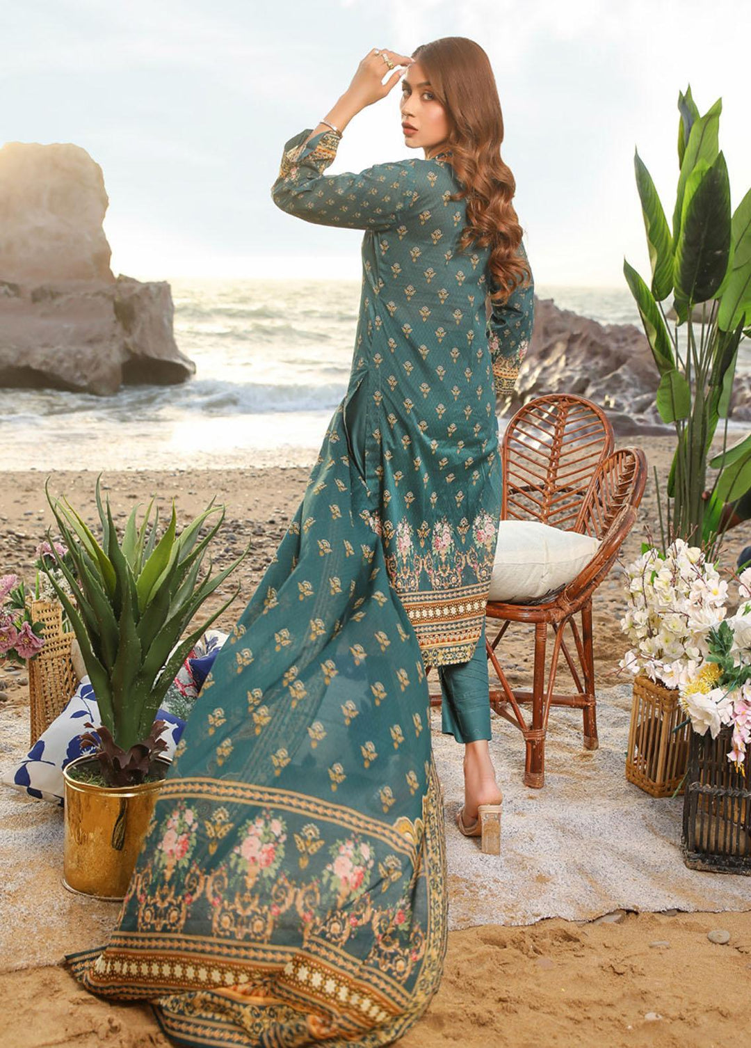 Salina By Regalia Textiles Printed Lawn Suits Unstitched 3 Piece RGT22SE 07 - Summer Collection