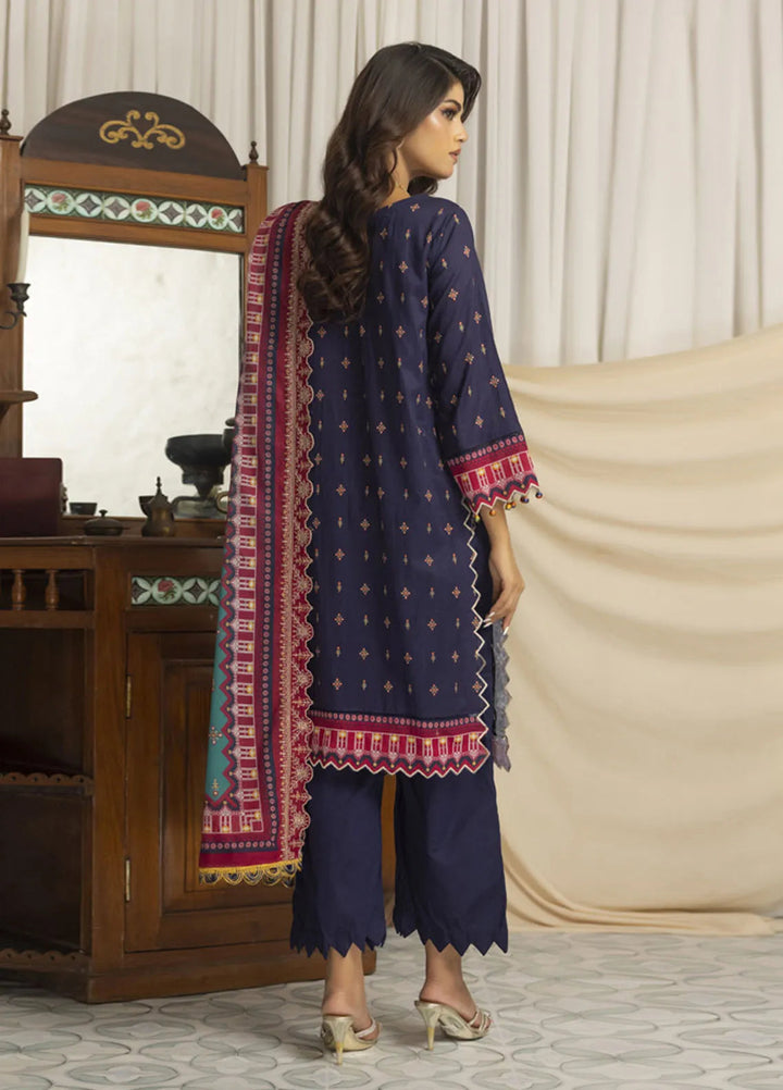 Salina by Regalia Textiles Printed Lawn Suit Pret 3 Piece RGT25LC D-02 - Summer Collection