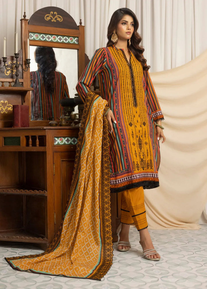 Salina by Regalia Textiles Printed Lawn Suit Pret 3 Piece RGT25LC D-03 - Summer Collection