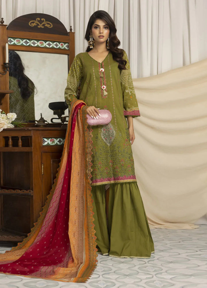 Salina by Regalia Textiles Printed Lawn Suit Pret 3 Piece RGT25LC D-05 - Summer Collection