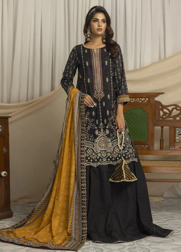 Salina by Regalia Textiles Printed Lawn Suit Pret 3 Piece RGT25LC D-06 - Summer Collection