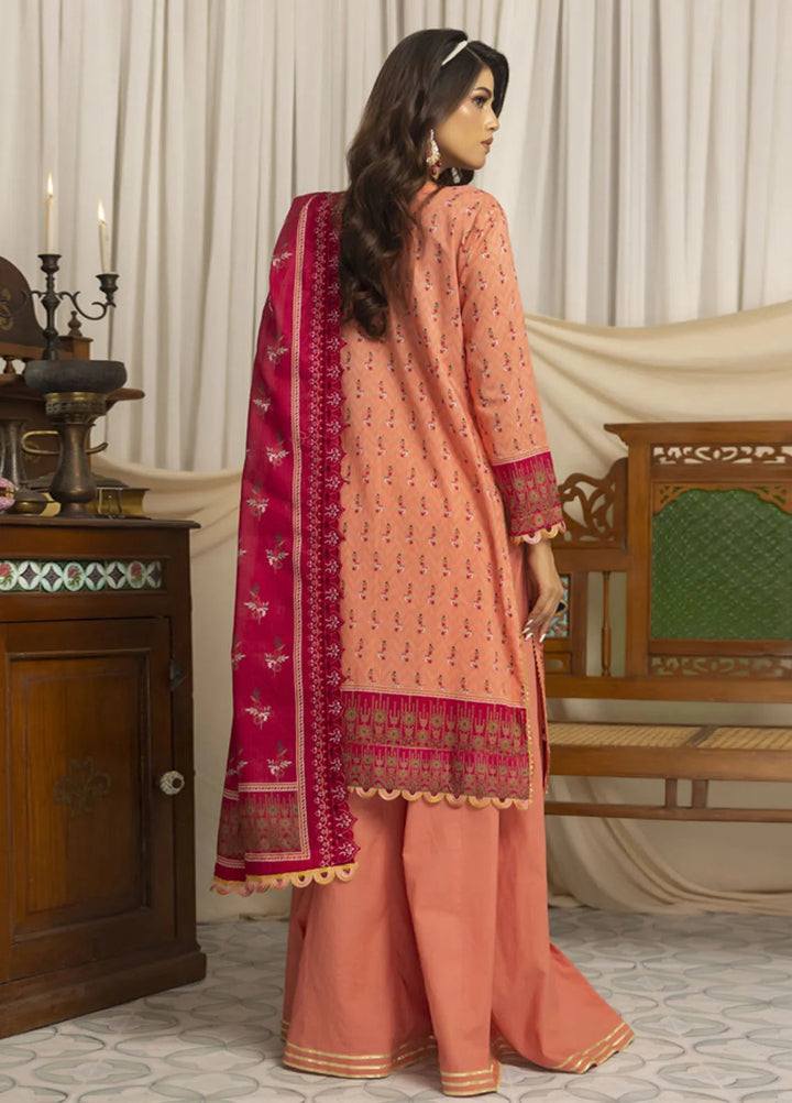 Salina by Regalia Textiles Printed Lawn Suit Pret 3 Piece RGT25LC D-07 - Summer Collection