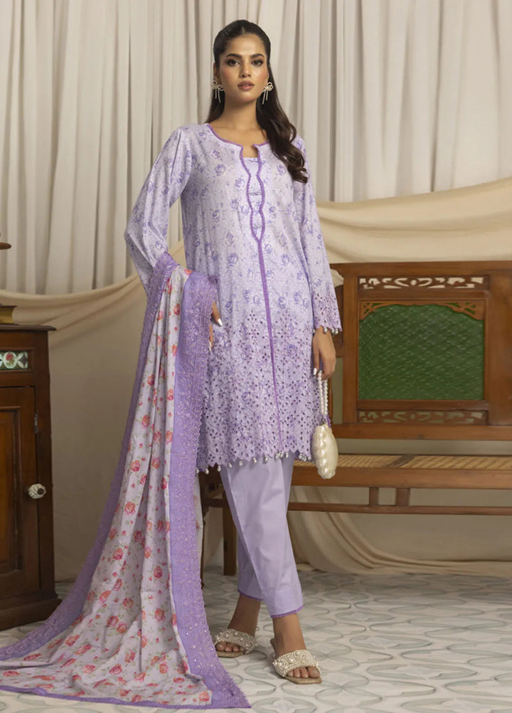 Salina by Regalia Textiles Printed Lawn Suit Pret 3 Piece RGT25LC D-09 - Summer Collection