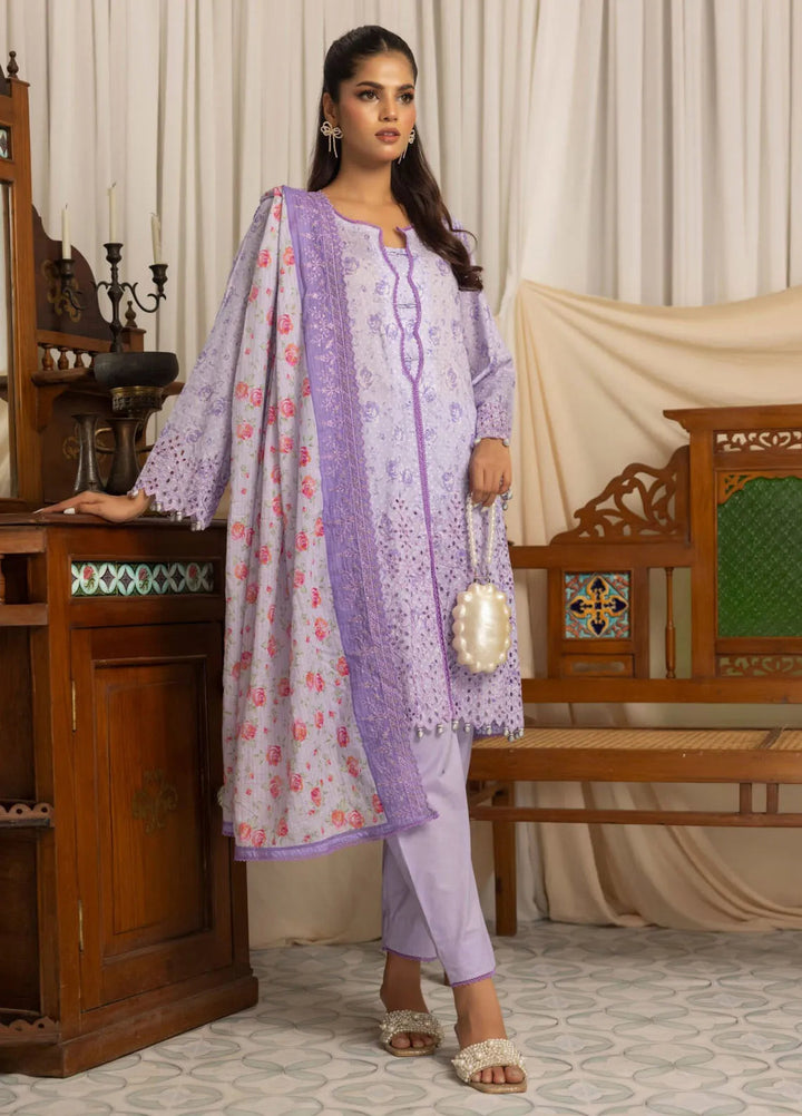Salina by Regalia Textiles Printed Lawn Suit Pret 3 Piece RGT25LC D-09 - Summer Collection