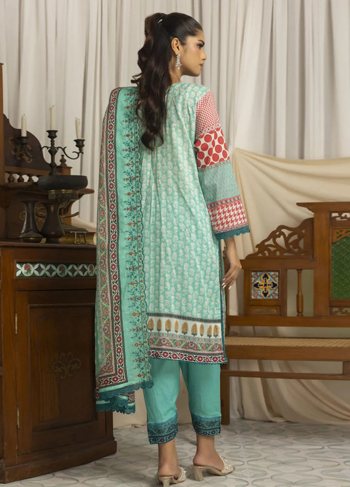 Salina by Regalia Textiles Printed Lawn Suit Pret 3 Piece RGT25LC D-10 - Summer Collection