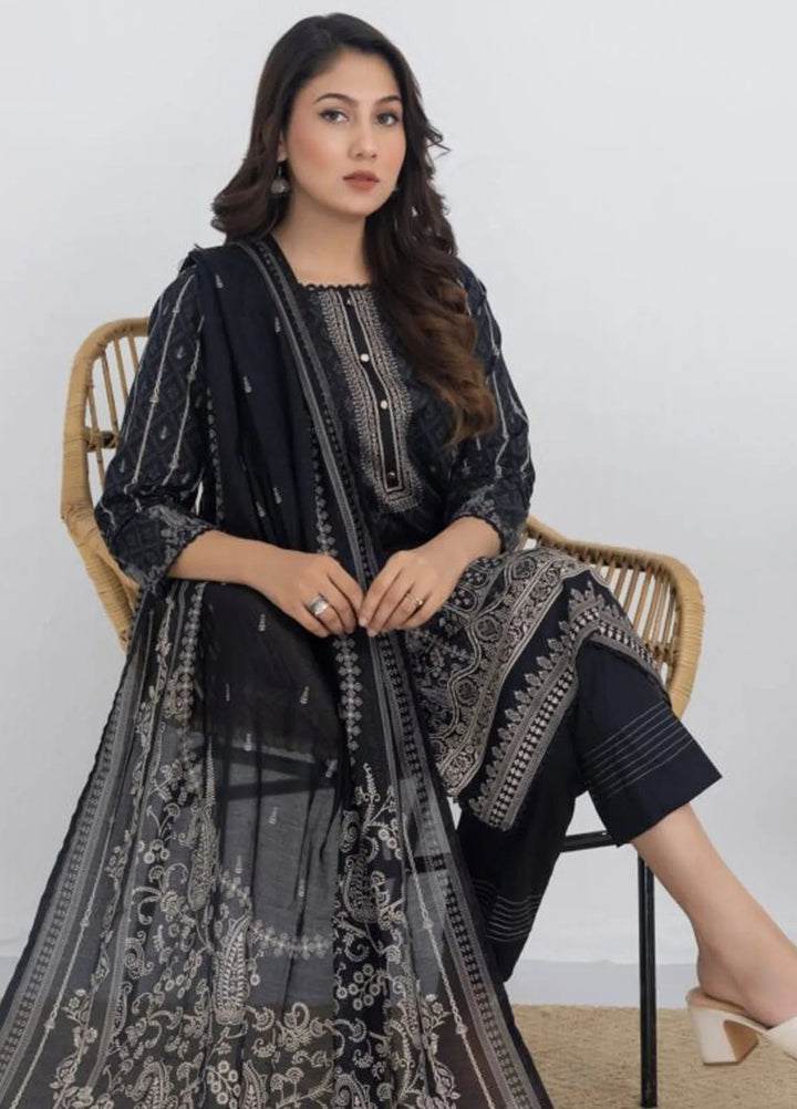Salina by Regalia Textiles Printed Lawn Suit Unstitched 3 Piece RGT24BW3 D-04 - Summer Collection
