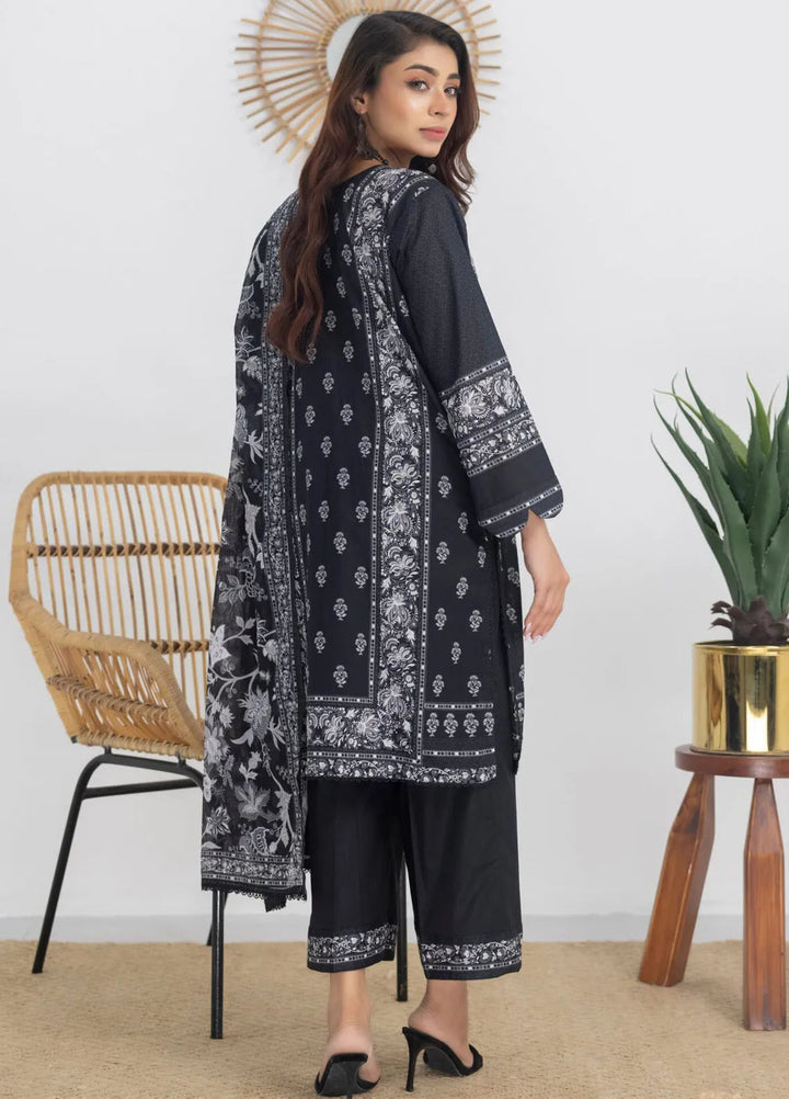 Salina by Regalia Textiles Printed Lawn Suit Unstitched 3 Piece RGT24BW3 D-06 - Summer Collection