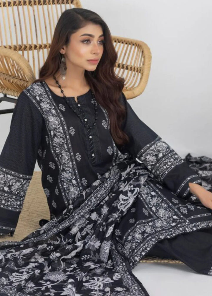 Salina by Regalia Textiles Printed Lawn Suit Unstitched 3 Piece RGT24BW3 D-06 - Summer Collection