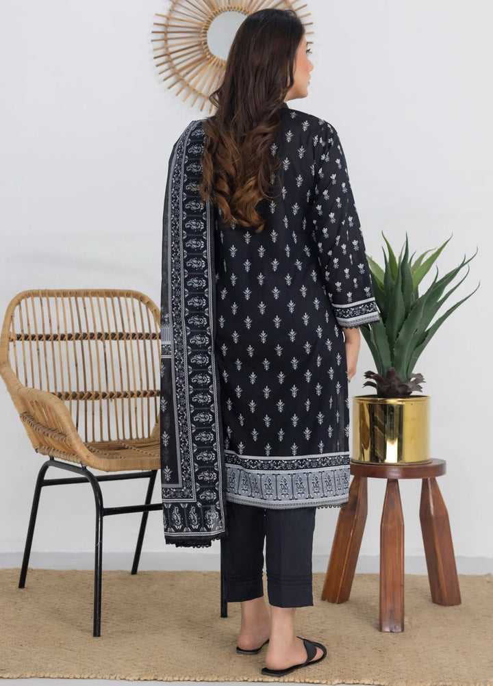 Salina by Regalia Textiles Printed Lawn Suit Unstitched 3 Piece RGT24BW3 D-10 - Summer Collection