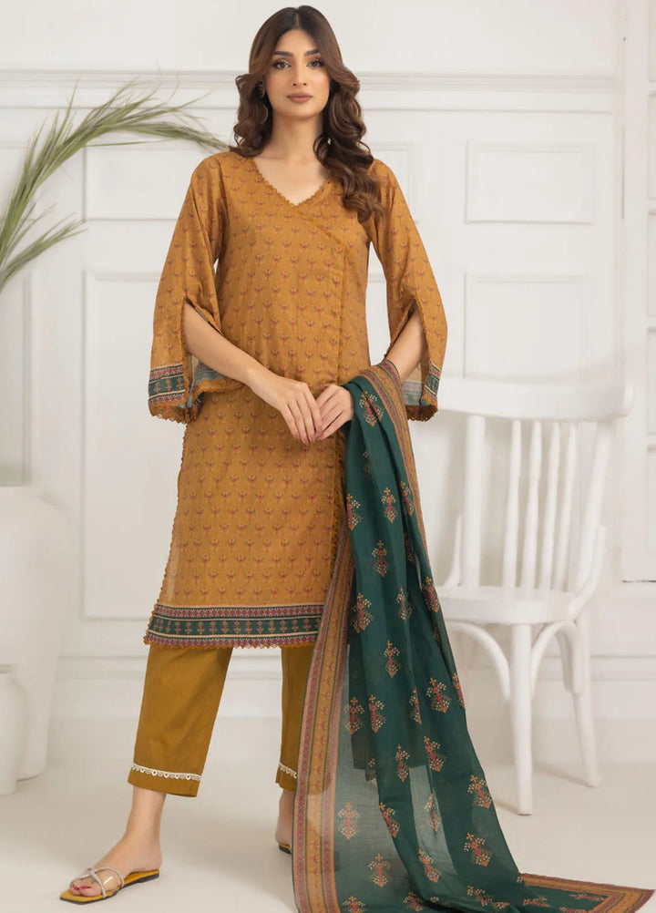 Salina By Regalia Textiles Printed Lawn Suit Unstitched 3 Piece RGT24S21 D-01 - Summer Collection