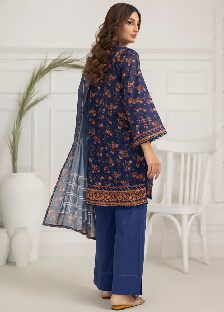Salina By Regalia Textiles Printed Lawn Suit Unstitched 3 Piece RGT24S21 D-02 - Summer Collection
