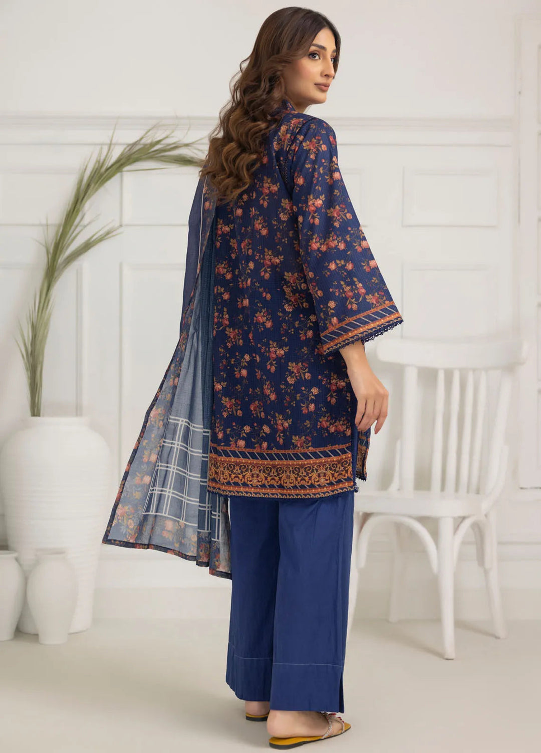 Salina By Regalia Textiles Printed Lawn Suit Unstitched 3 Piece RGT24S21 D-02 - Summer Collection