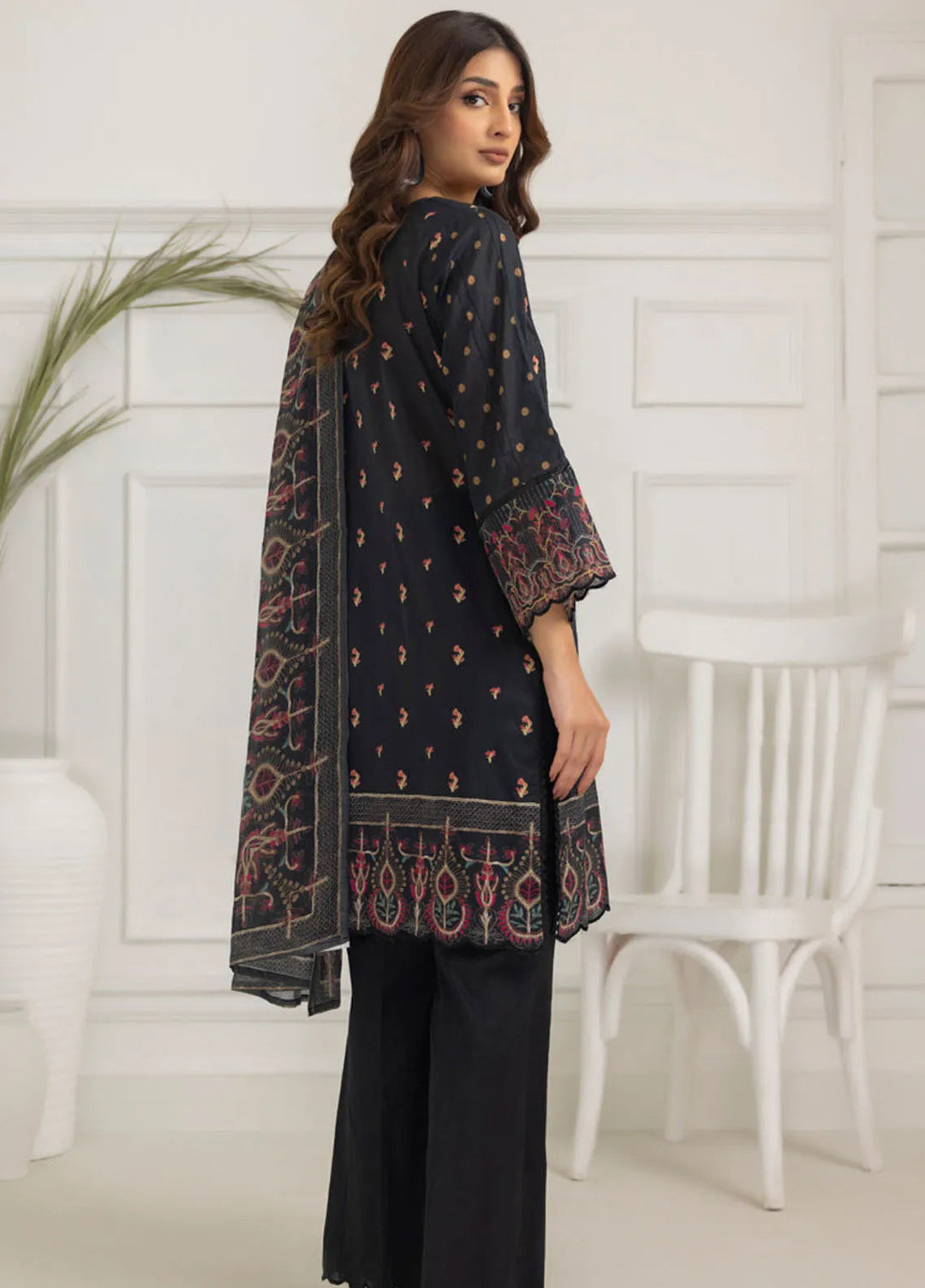 Salina By Regalia Textiles Printed Lawn Suit Unstitched 3 Piece RGT24S21 D-04 - Summer Collection