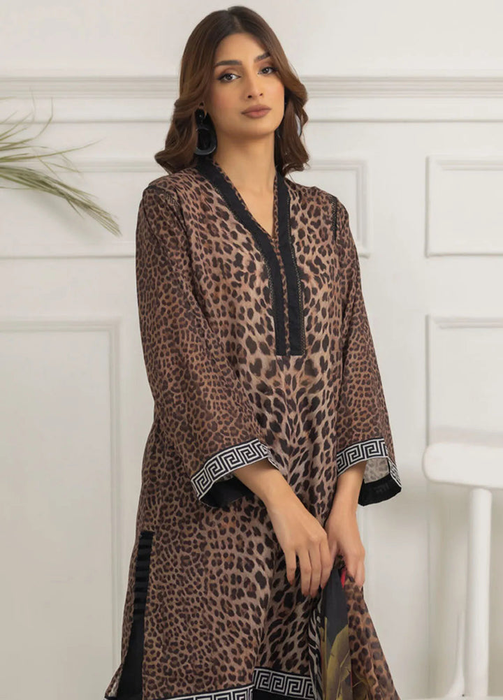 Salina By Regalia Textiles Printed Lawn Suit Unstitched 3 Piece RGT24S21 D-07 - Summer Collection