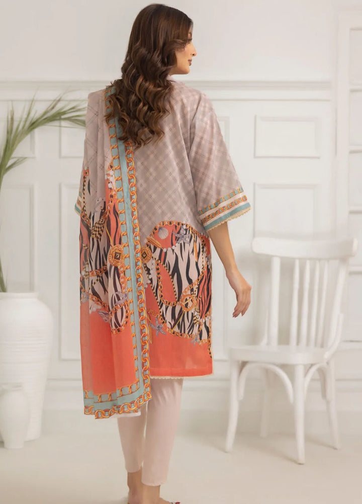 Salina By Regalia Textiles Printed Lawn Suit Unstitched 3 Piece RGT24S21 D-09 - Summer Collection