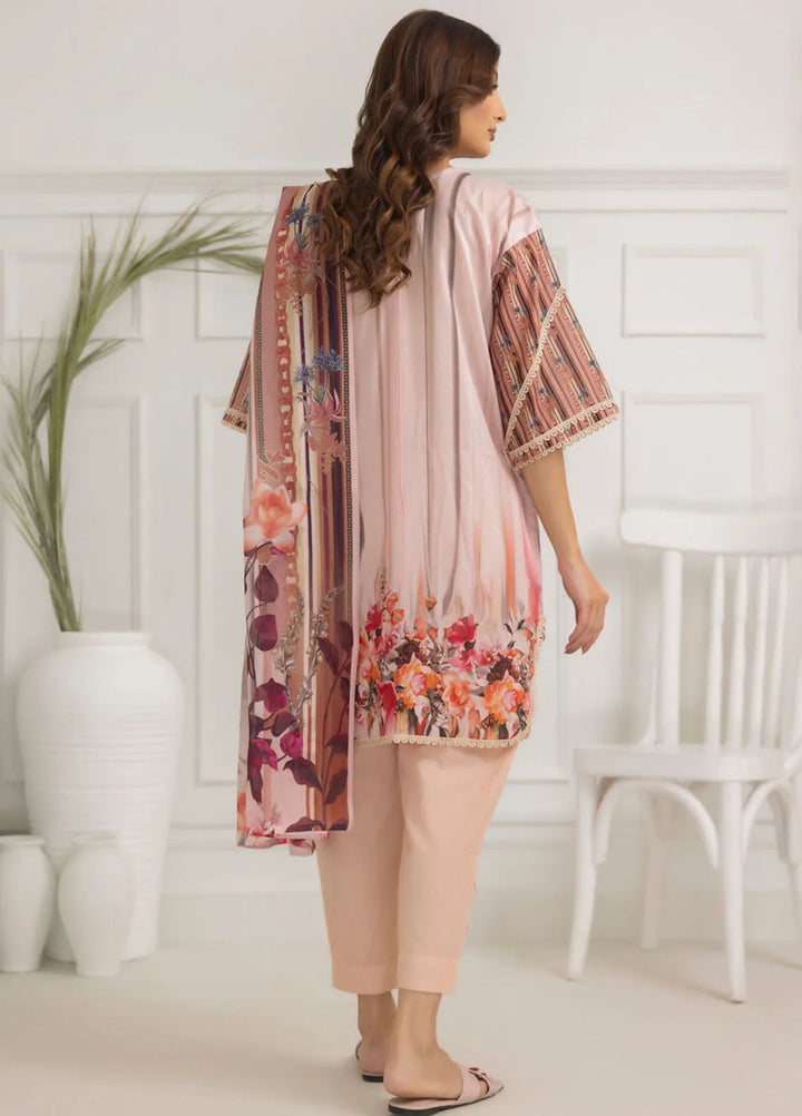 Salina By Regalia Textiles Printed Lawn Suit Unstitched 3 Piece RGT24S21 D-10 - Summer Collection