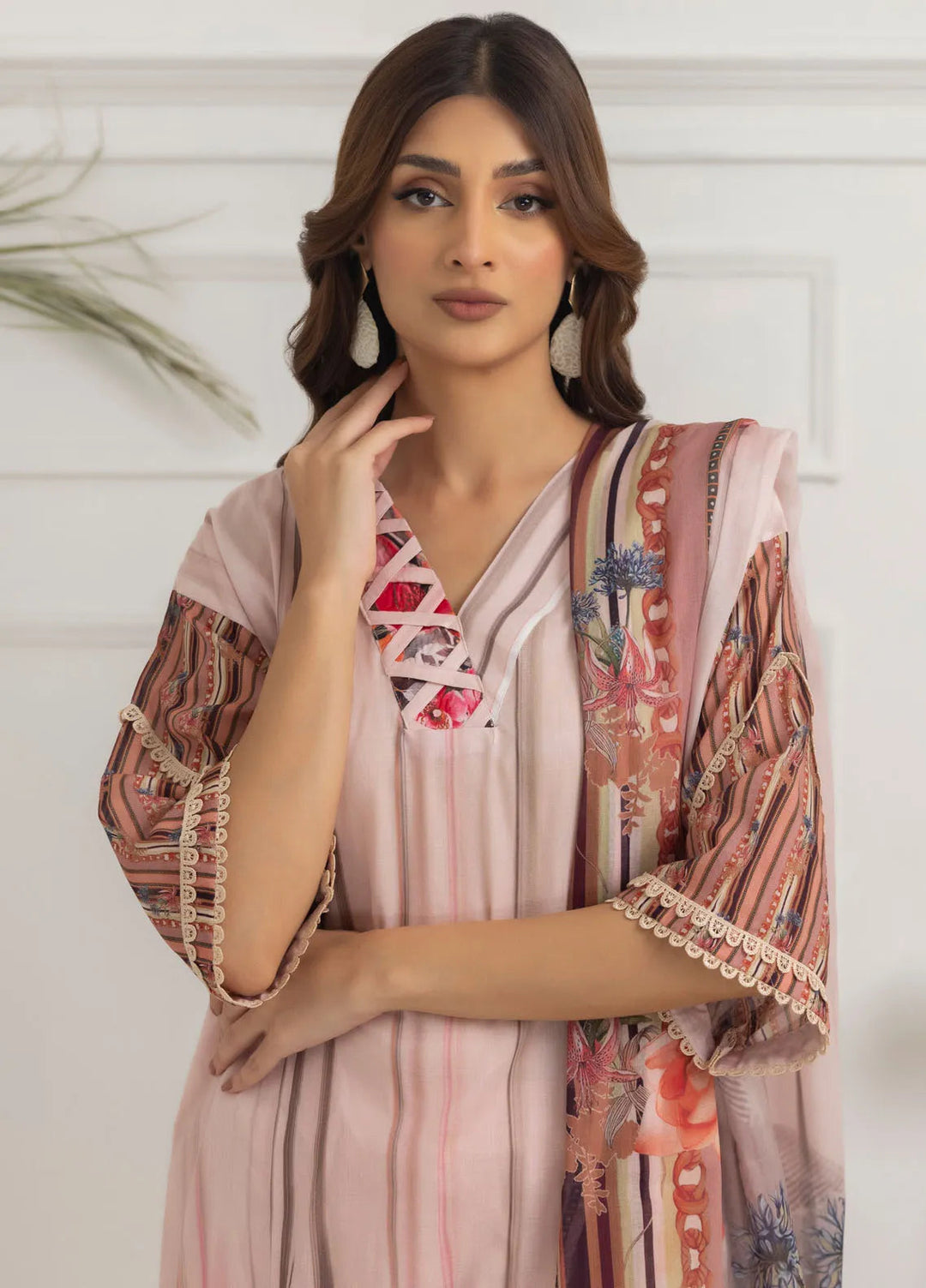 Salina By Regalia Textiles Printed Lawn Suit Unstitched 3 Piece RGT24S21 D-10 - Summer Collection