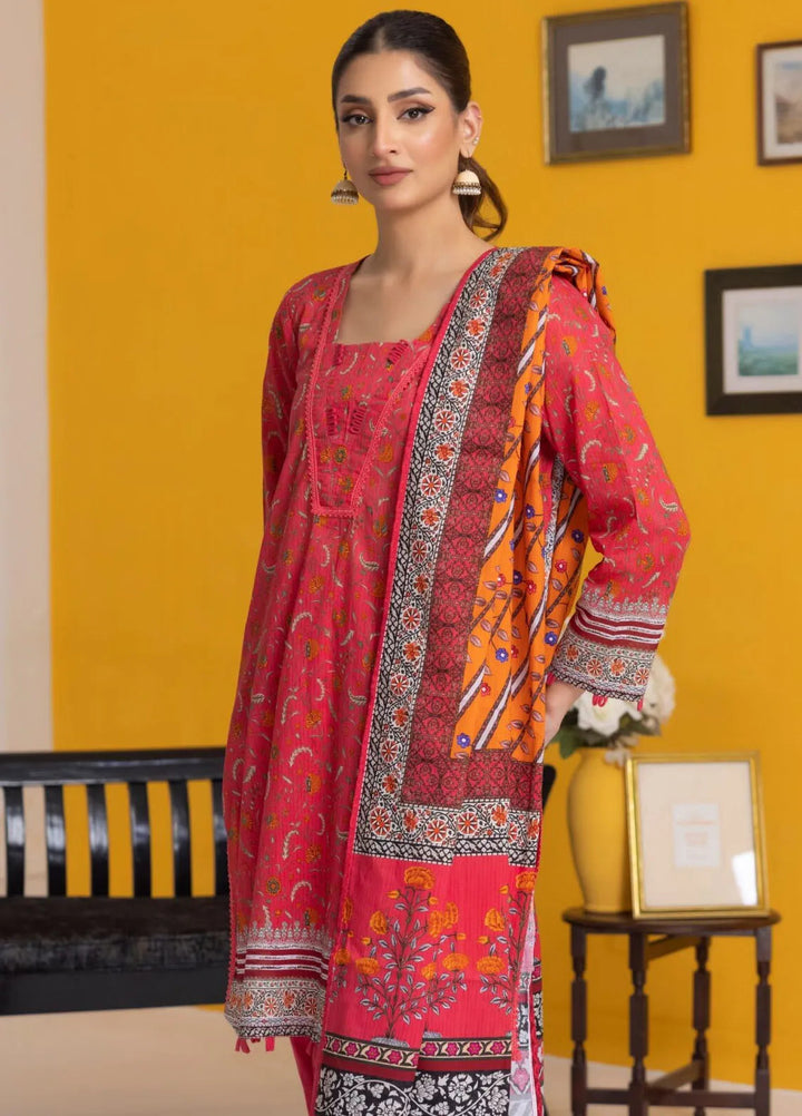 Salina By Regalia Textiles Printed Lawn Suit Unstitched 3 Piece RGT24S25 S25-7 - Summer Collection