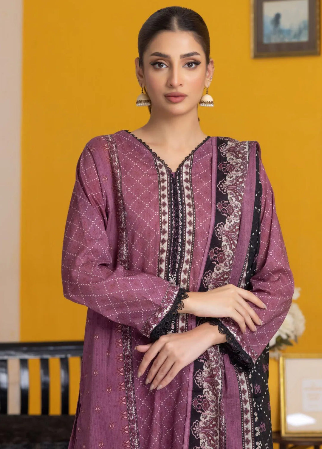 Salina By Regalia Textiles Printed Lawn Suit Unstitched 3 Piece RGT24S25 S25-8 - Summer Collection