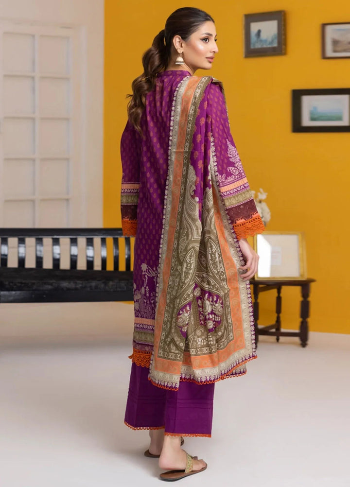 Salina By Regalia Textiles Printed Lawn Suit Unstitched 3 Piece RGT24S25 S25-9 - Summer Collection
