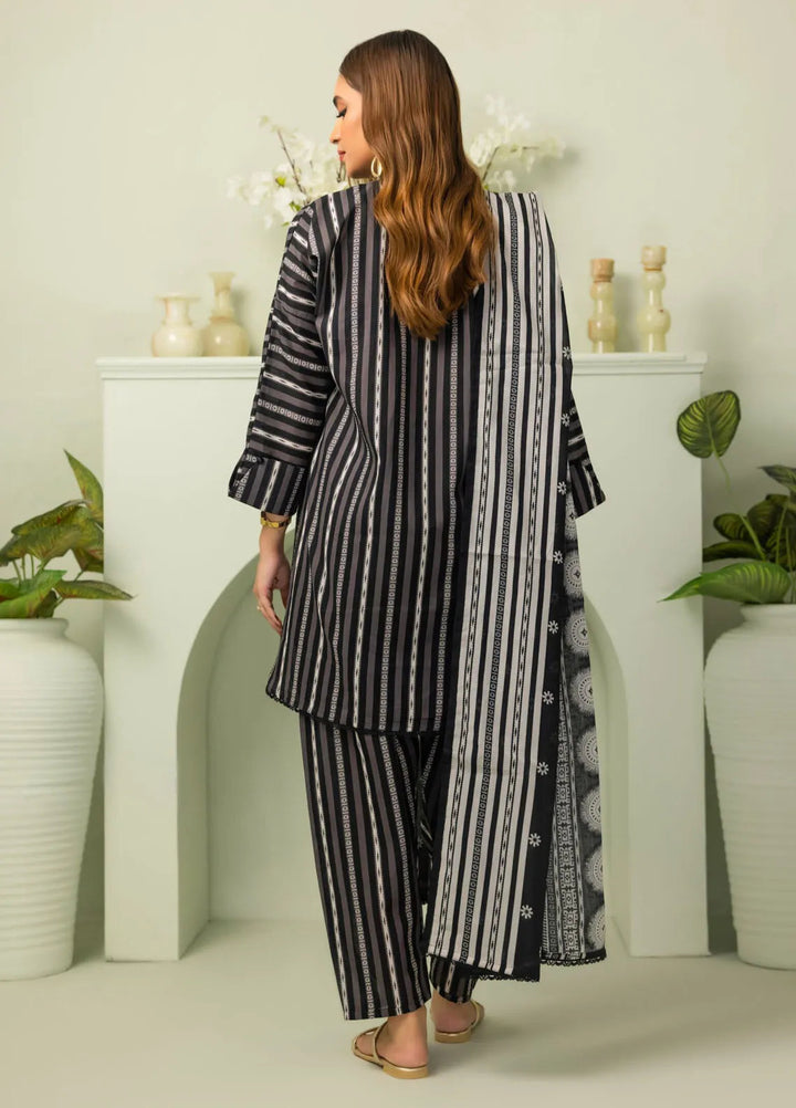 Salina By Regalia Textiles Printed Lawn Suits Unstitched 3 Piece RGT24BW D-01 - Summer Collection