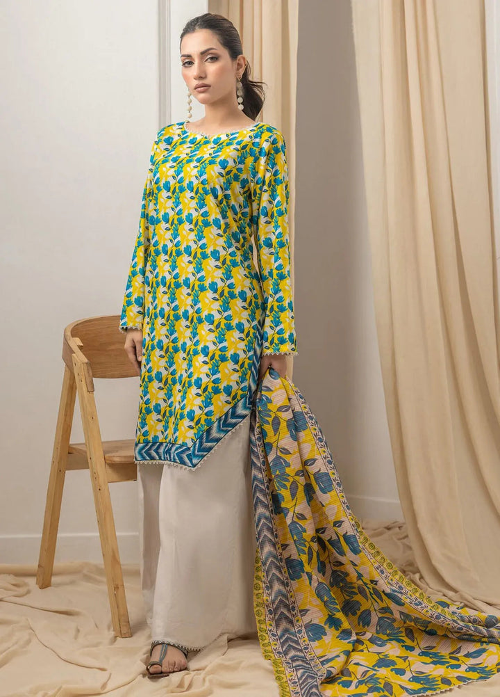 Salina By Regalia Textiles Printed Lawn Suits Unstitched 3 Piece RGT24ST TK-1 - Summer Collection