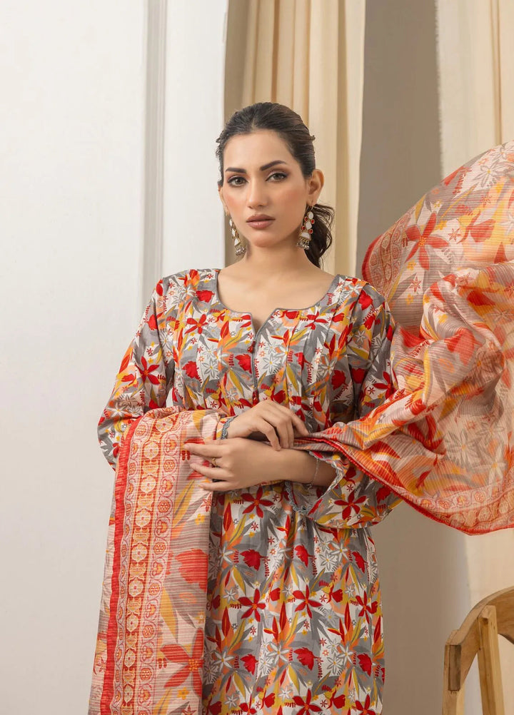 Salina By Regalia Textiles Printed Lawn Suits Unstitched 3 Piece RGT24ST TK-2 - Summer Collection
