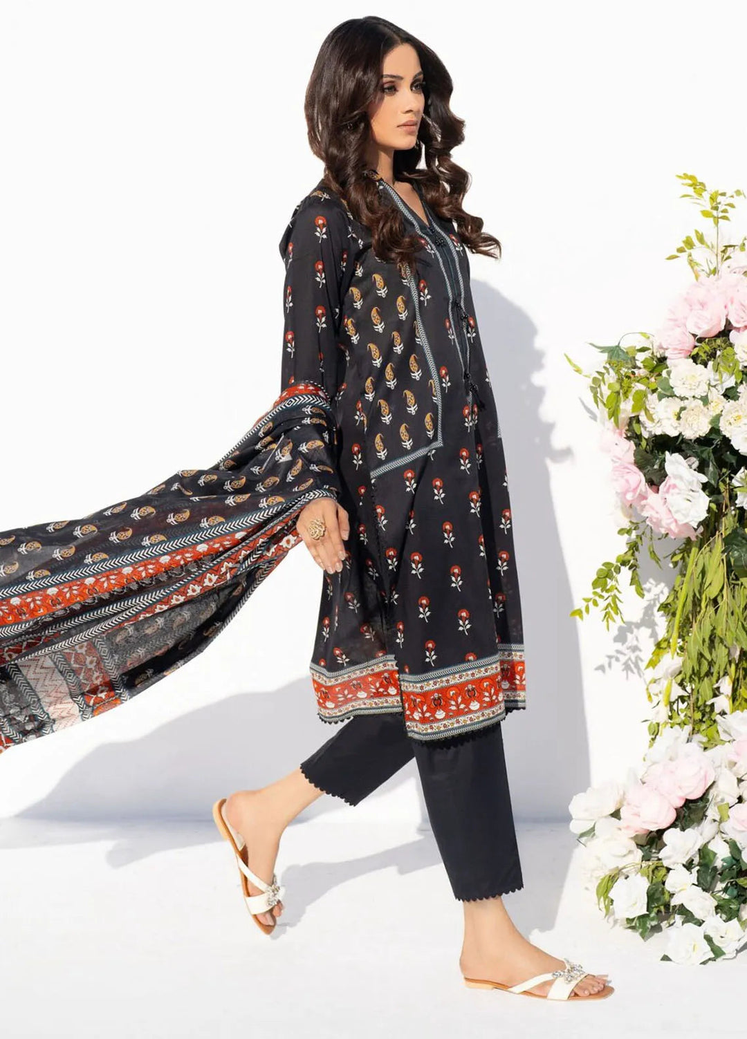 Salina by Regalia Textiles Printed Lawn Suits Unstitched 3 Piece RGT25SP D-02 - Summer Collection