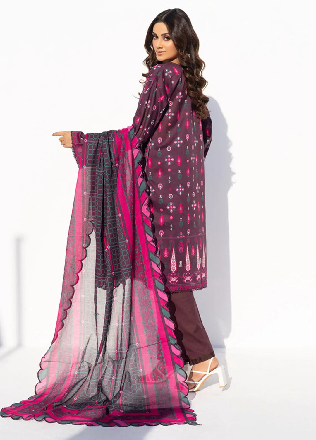 Salina by Regalia Textiles Printed Lawn Suits Unstitched 3 Piece RGT25SP D-03 - Summer Collection