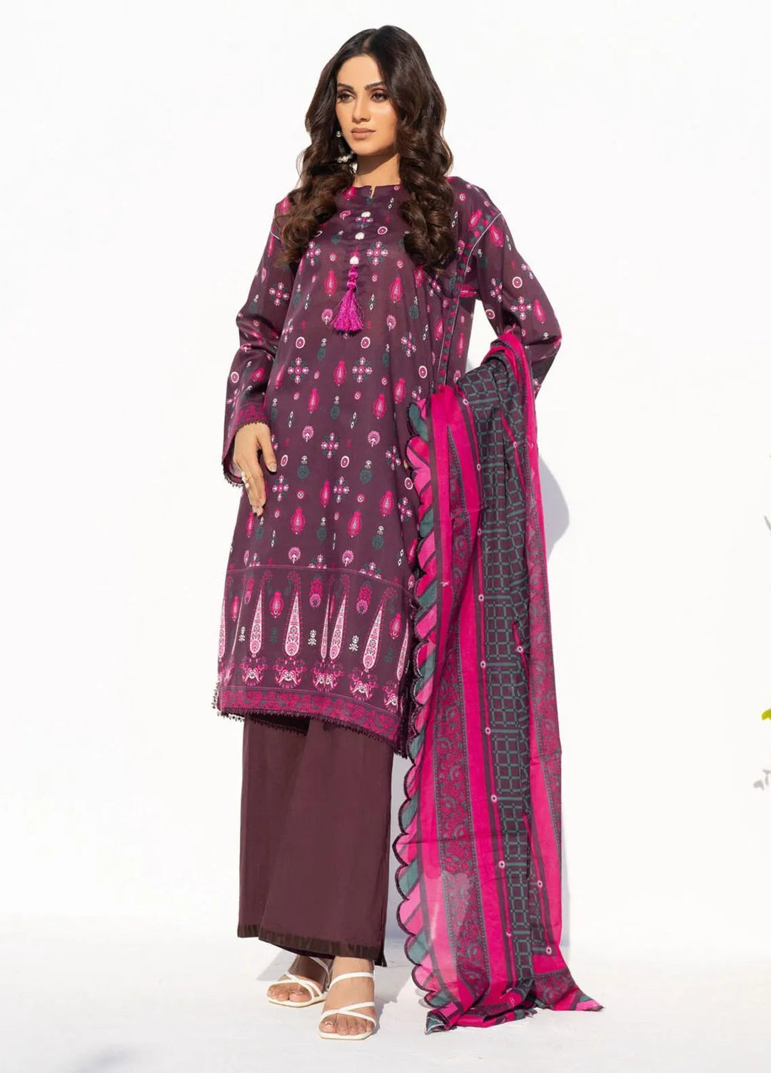 Salina by Regalia Textiles Printed Lawn Suits Unstitched 3 Piece RGT25SP D-03 - Summer Collection